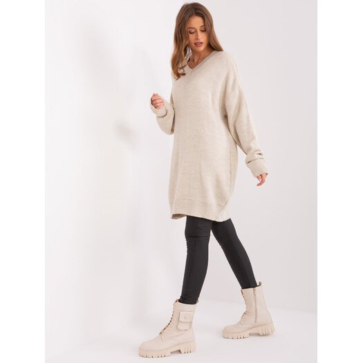 Sweter-LC-SW-0341.12P-beżowy