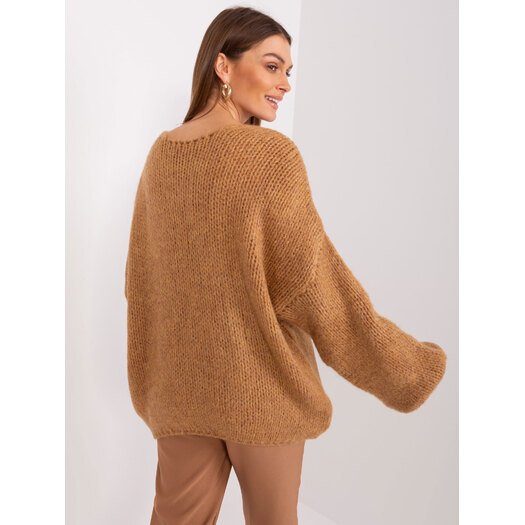 Sweter-LC-SW-3020.10P-camelowy