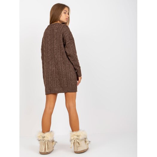 Sweter-LC-SW-8010.22P-brązowy