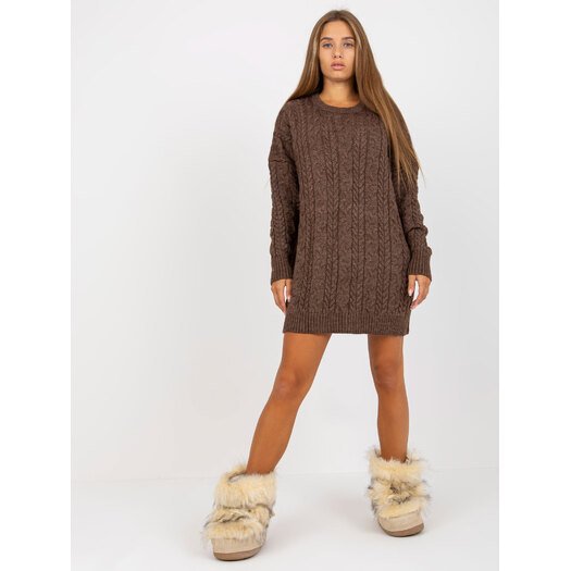 Sweter-LC-SW-8010.22P-brązowy