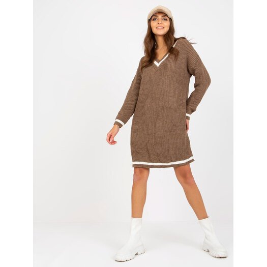 Sweter-LC-SW-8023.55P-brązowy