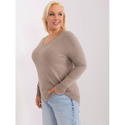 Sweter-PM-SW-PM-3007+1.18-ciemny bezowy