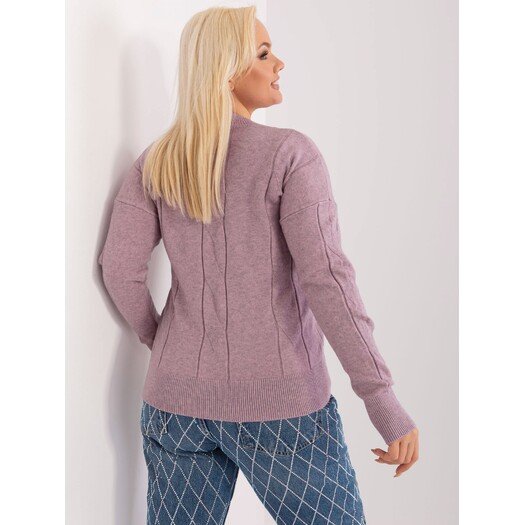 Sweter-PM-SW-PM688.64-fioletowy