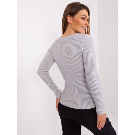 Sweter-PM-SW-WJ92927A.31-szary