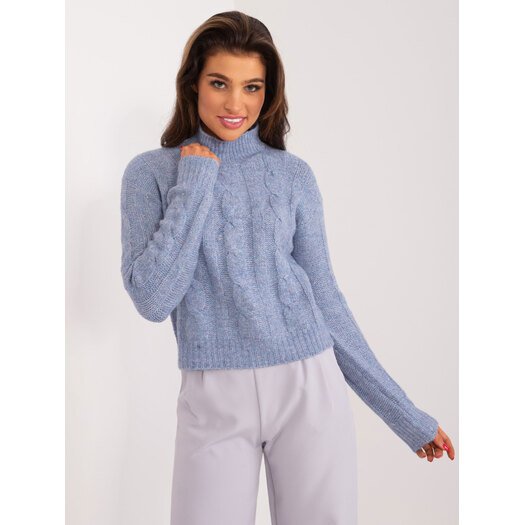 Sweter-TW-SW-3002.03-ciemny niebieski