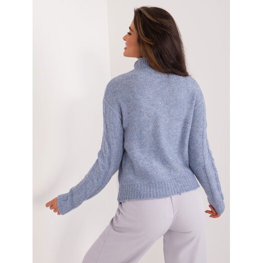 Sweter-TW-SW-3002.03-ciemny niebieski