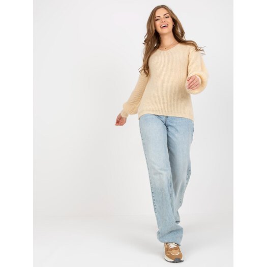 Sweter-TW-SW-BI-9029.84-beżowy