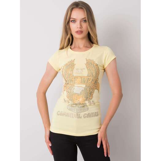 T-shirt-EM-TS-ES-21-533.16-jasny żółty