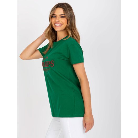 T-shirt-FA-TS-7720.43P-ciemny zielony