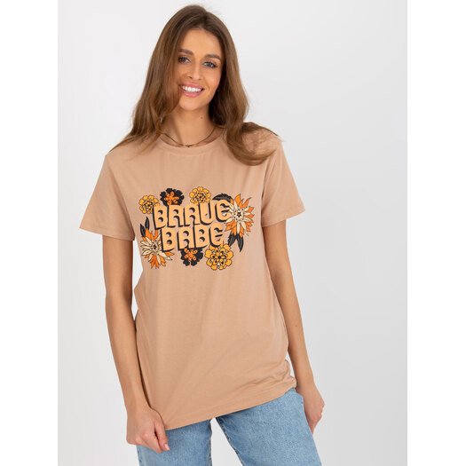 T-shirt-FA-TS-8385.07-camelowy