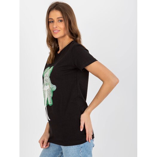 T-shirt-FA-TS-8500.19P-czarno-zielony