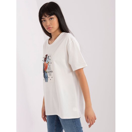 T-shirt-LK-TS-509353.25P-ecru