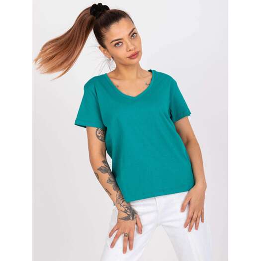 T-shirt-TW-TS-1002.28X-ciemny zielony