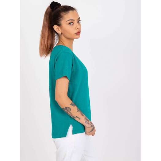 T-shirt-TW-TS-1002.28X-ciemny zielony